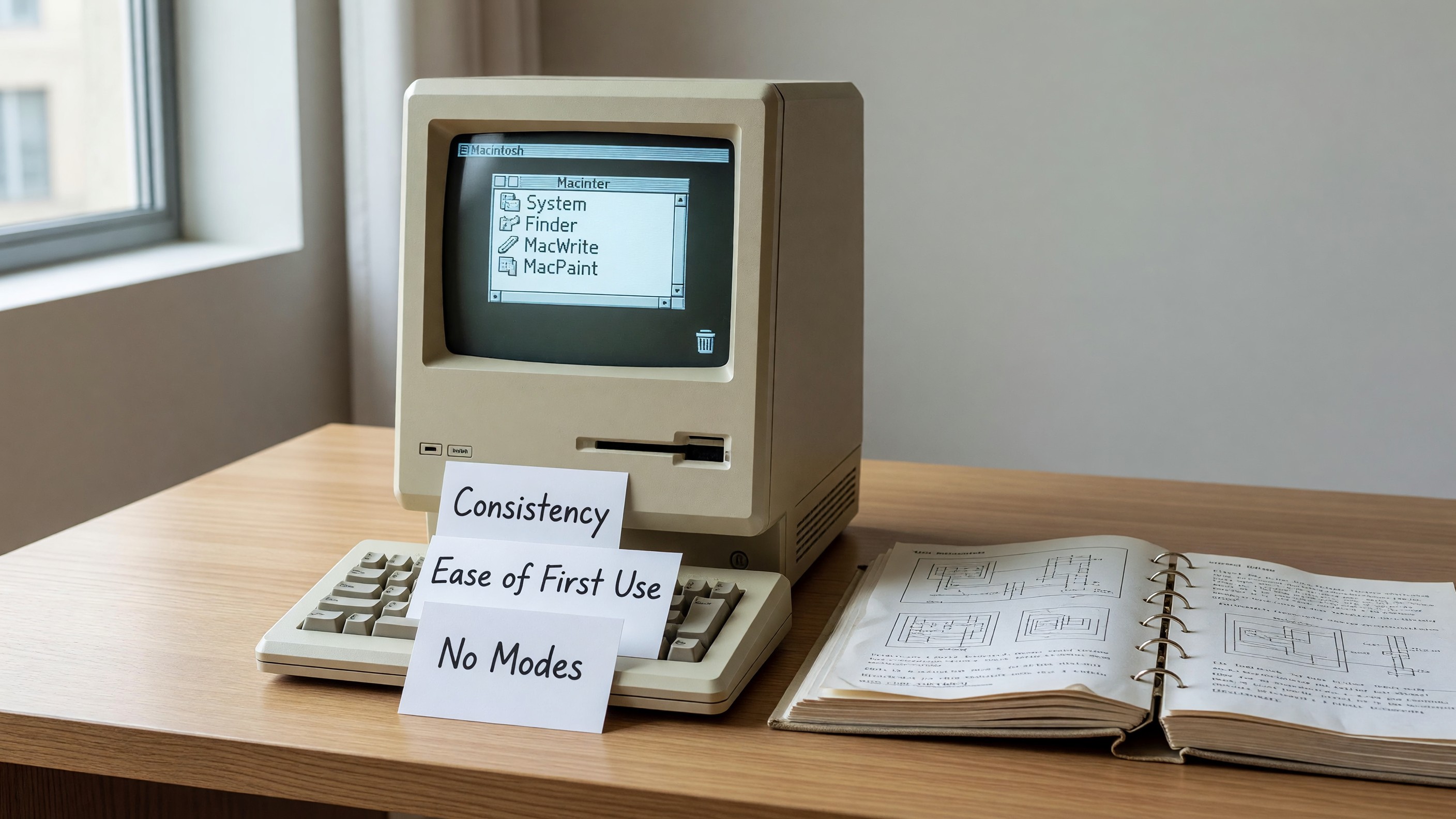 The Design Principles Raskin Built Into the Mac