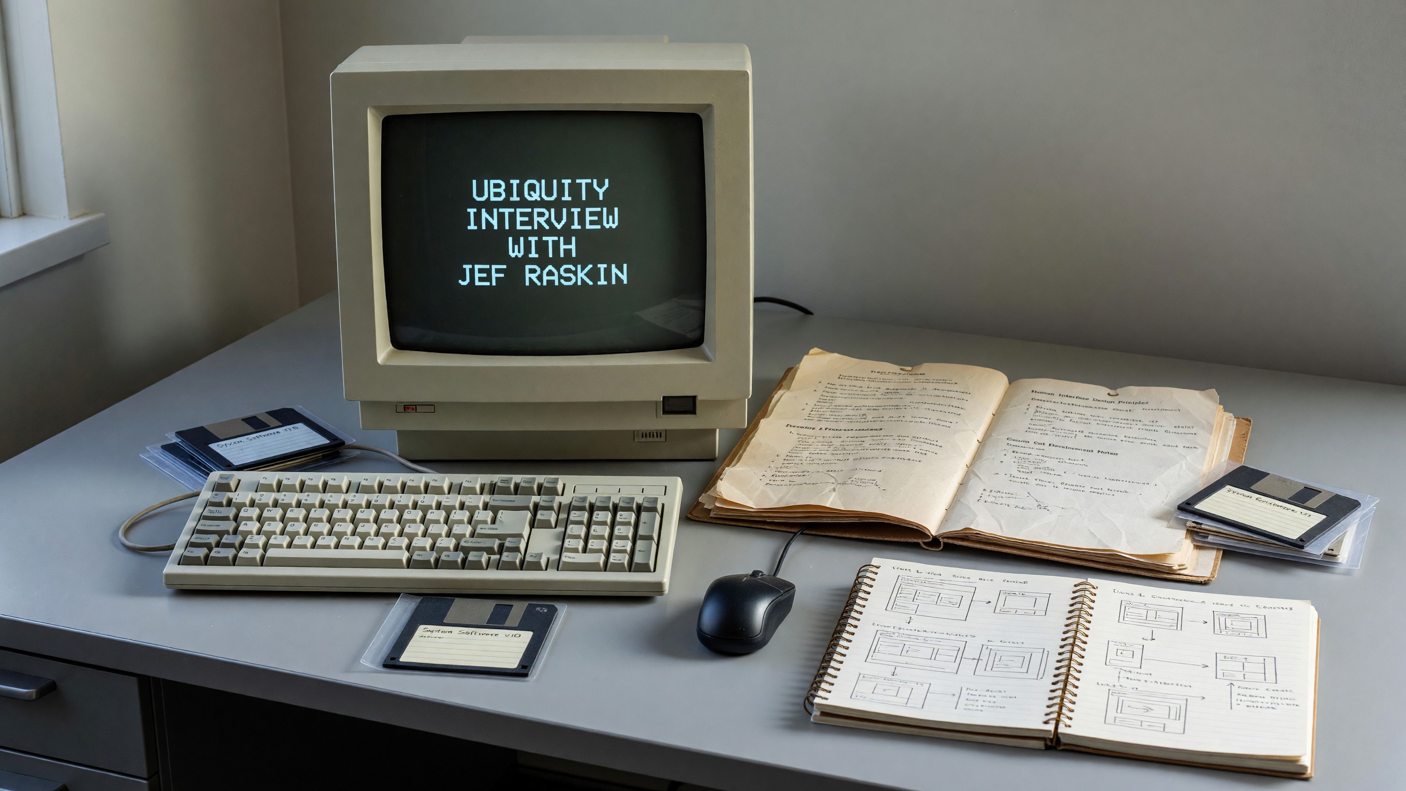 Ubiquity Interview with Jef Raskin